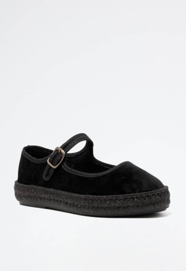 Zapato bailarina de mujer negro Garrido Muro 711