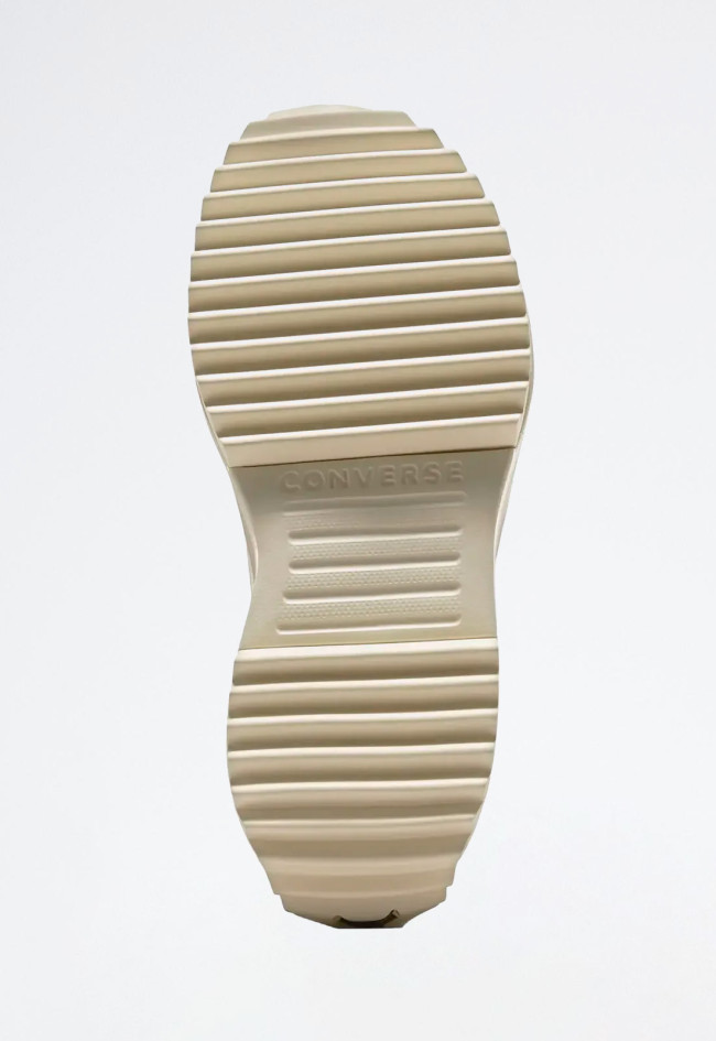 Deportivo de mujer kaki Converse run star hike `piel