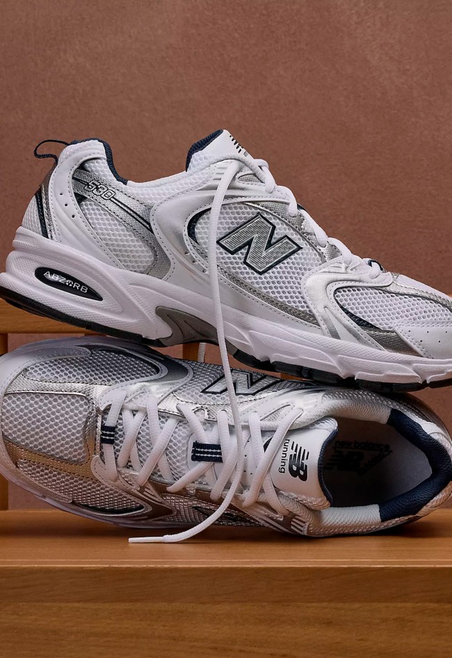 Zapatillas New Balance 530 mujer blancas con entresuela ABZORB | Estilo retro running y comodidad diaria