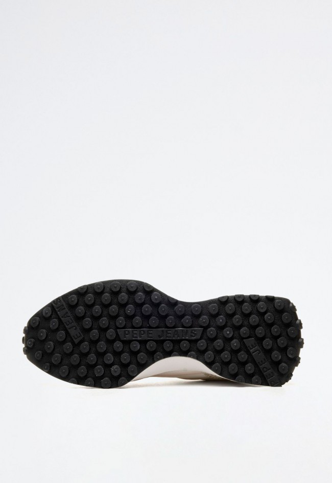 Zapatilla blanca de mujer con diseño urbano y detalles modernos | PEPE JEANS PLS60005