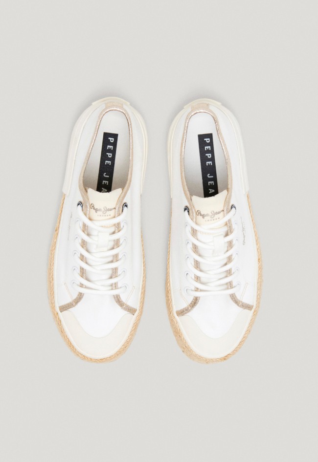 Yute de mujer blanco Pepe Jeans pls31595