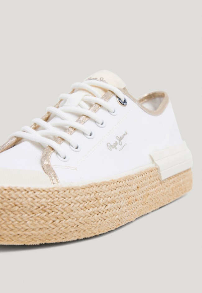 Yute de mujer blanco Pepe Jeans pls31595