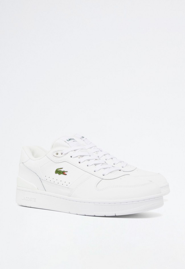 Deportivo de hombre blanco Lacoste  t-clip 0722 1 sma