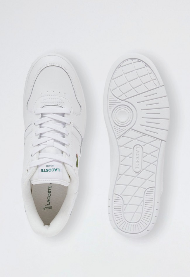 Deportivo de hombre blanco Lacoste  t-clip 0722 1 sma