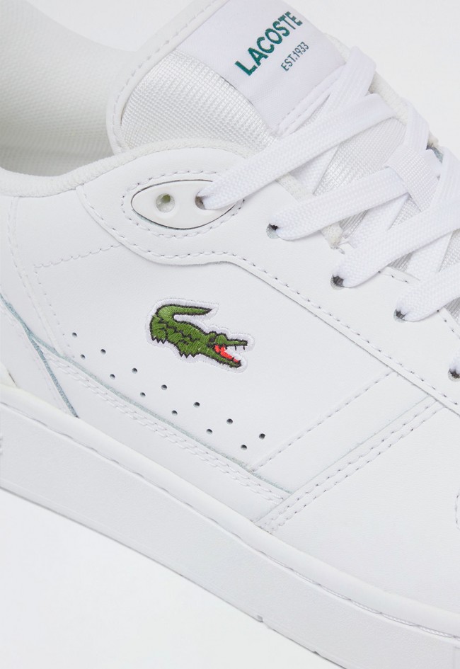 Deportivo de hombre blanco Lacoste  t-clip 0722 1 sma