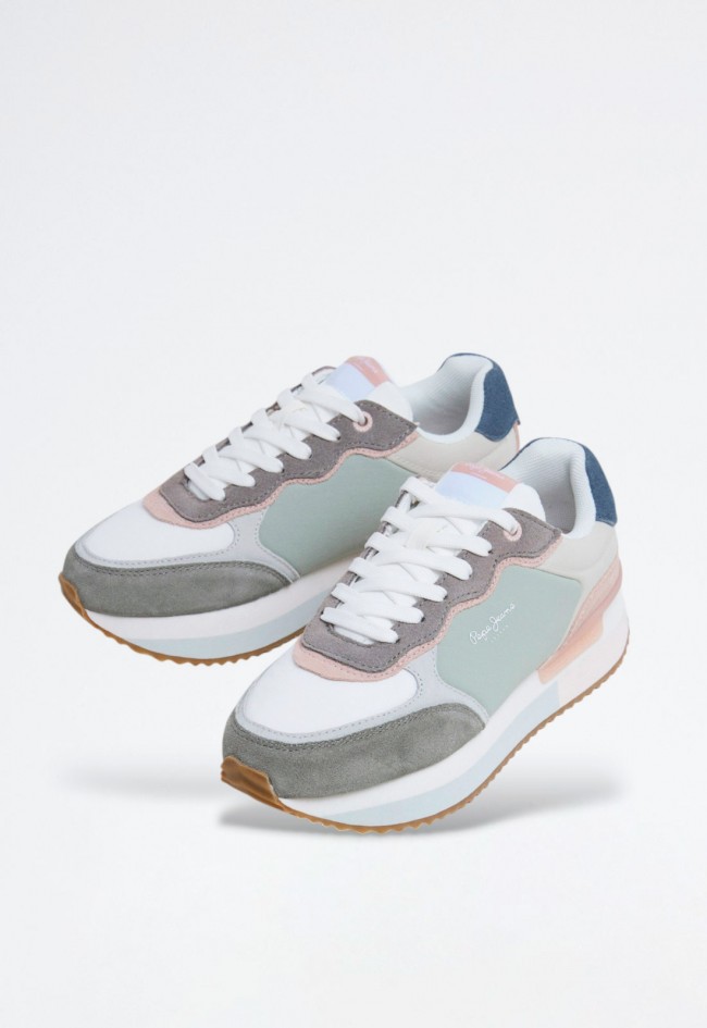 Deportivo de mujer verde Pepe Jeans pls60034