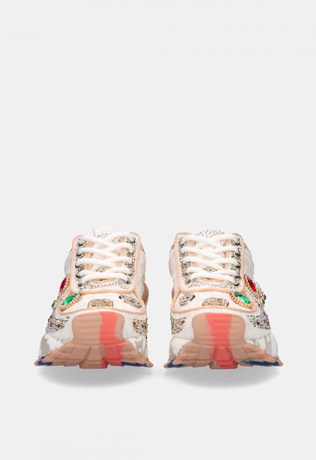 Deportivo adornos joya de mujer beige EXE sy24-6