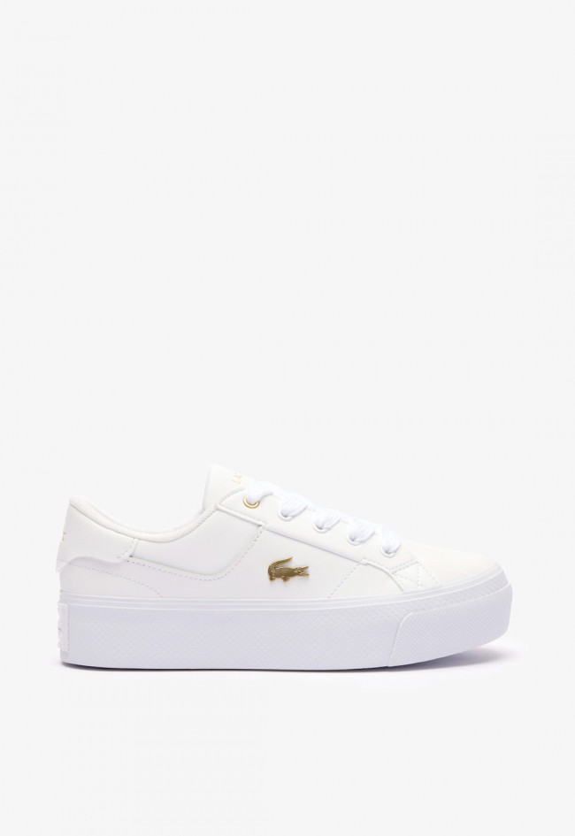 Deportivo de mujer blanco Lacoste  ziane platform 124 2 cfa