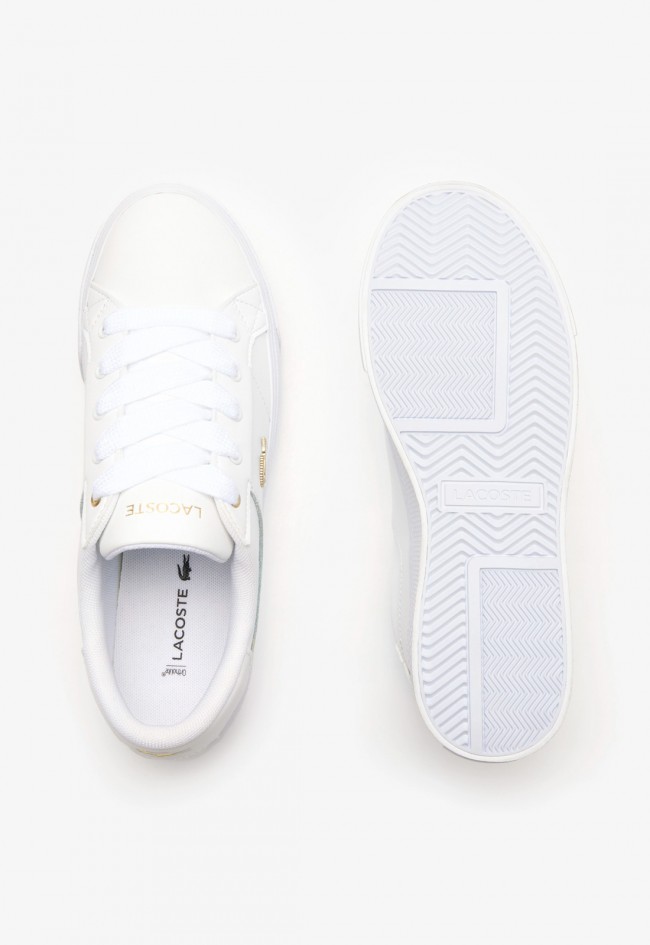 Deportivo de mujer blanco Lacoste  ziane platform 124 2 cfa