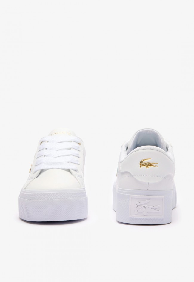 Deportivo de mujer blanco Lacoste  ziane platform 124 2 cfa