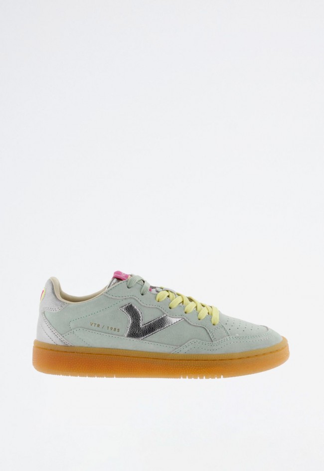 Deportivo de mujer verde Victoria SMASH SUEDE COLOR 8806107