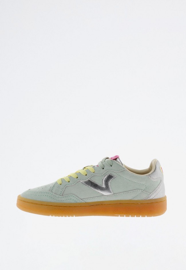 Deportivo de mujer verde Victoria SMASH SUEDE COLOR 8806107