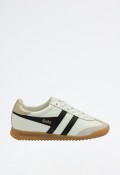 Deportivo de mujer blanco Gola torpedo leather
