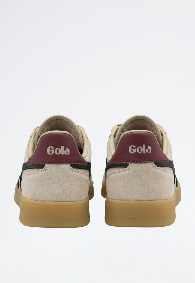 Zapatilla deportiva de hombre en ante gris con suela de goma estilo retro | Bestseller GOLA VIPER