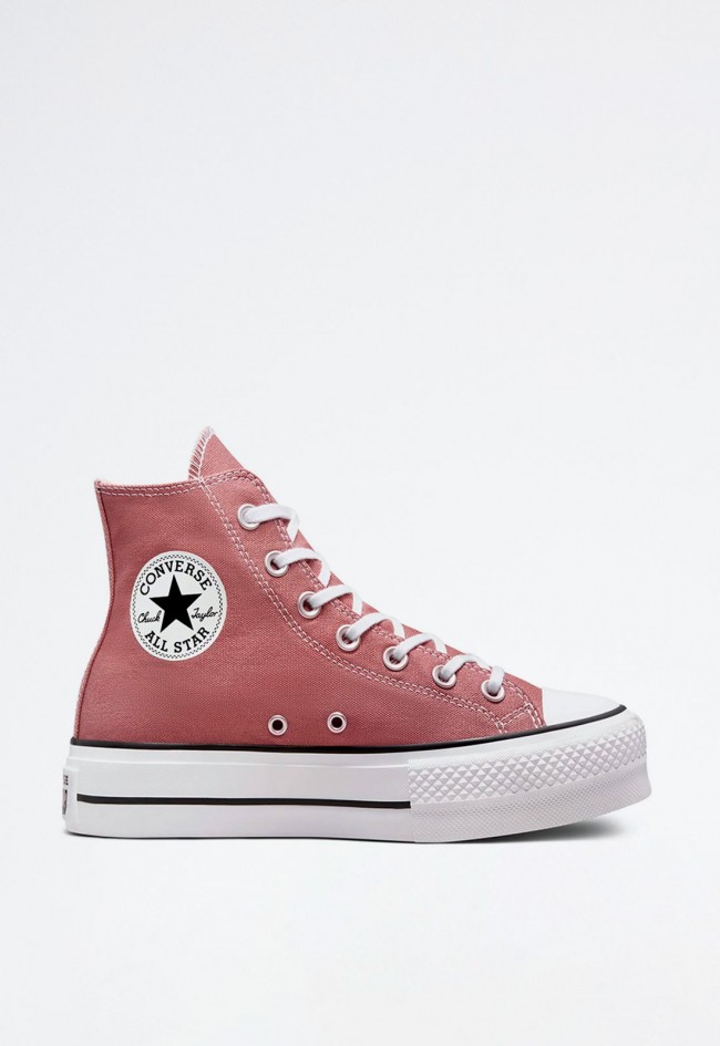 Deportivo de mujer naranja Converse chuck taylor all star lift platform