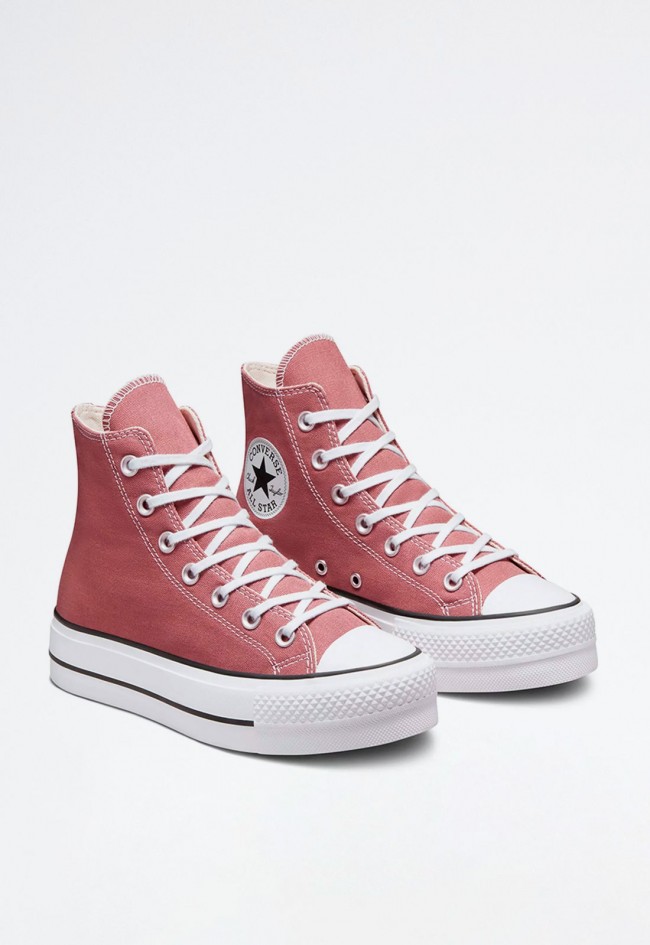 Deportivo de mujer naranja Converse chuck taylor all star lift platform