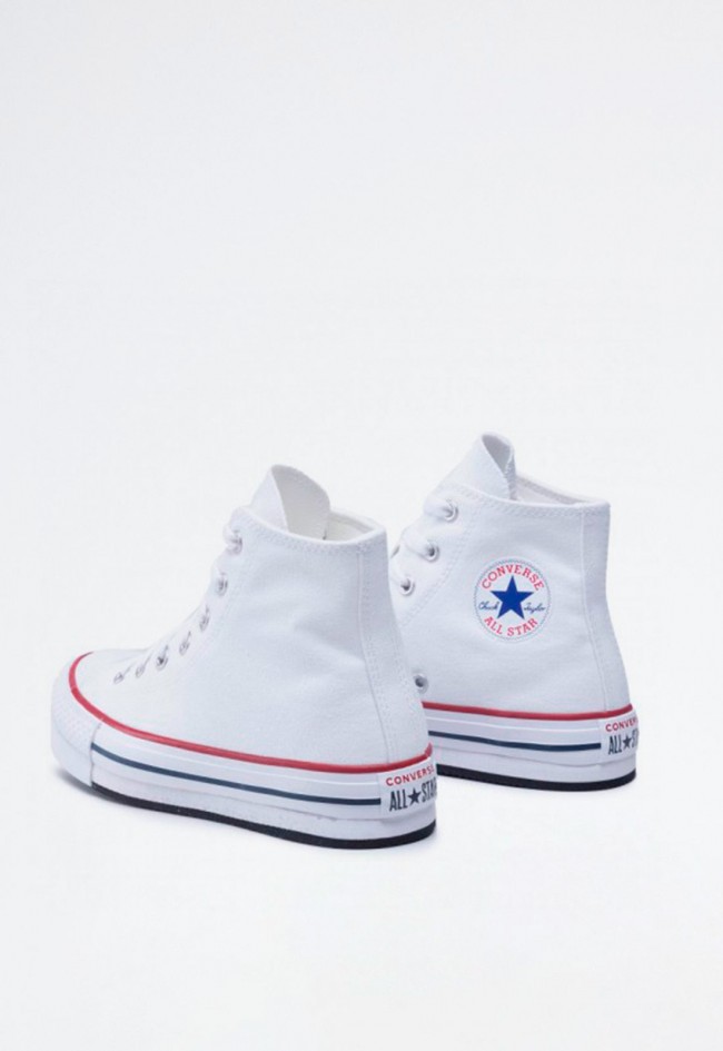 Deportivo de mujer blanco Converse chuck taylor all star eva lift -hi