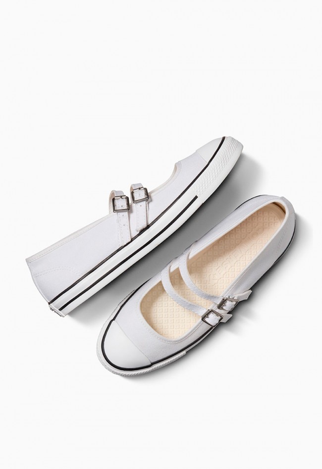 Deportivo de mujer blanco Converse chuck taylor all star dainty mary jane