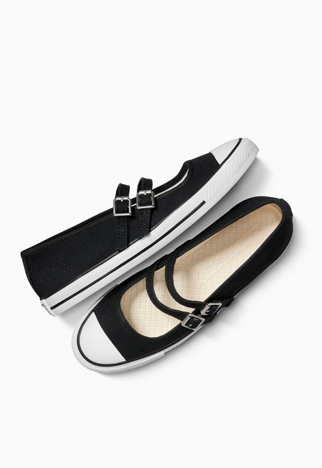 Deportivo de mujer negro Converse chuck taylor all star dainty mary jane