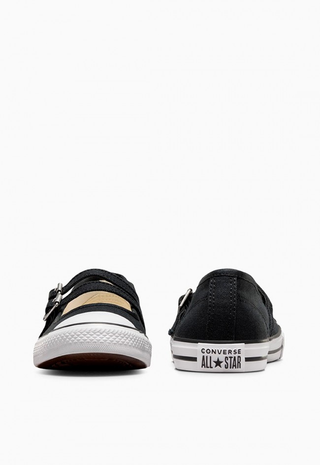 Deportivo de mujer negro Converse chuck taylor all star dainty mary jane