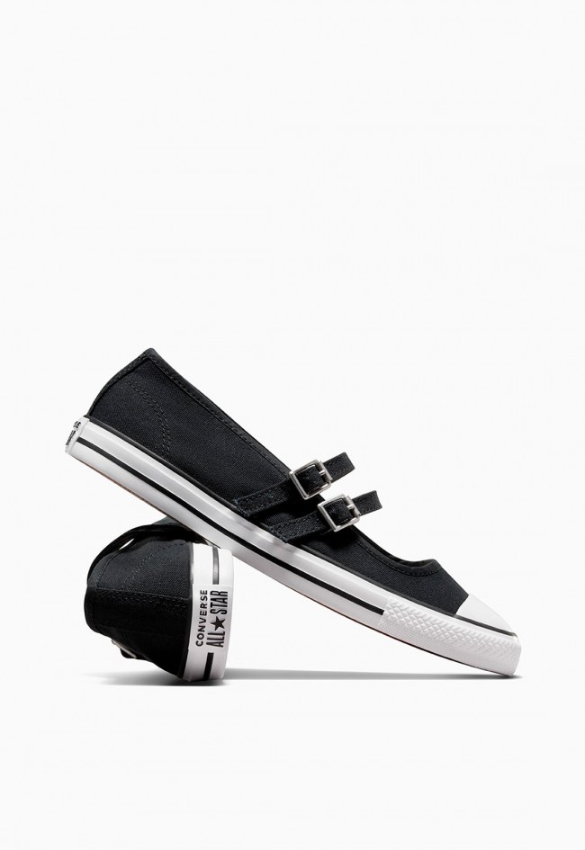 Deportivo de mujer negro Converse chuck taylor all star dainty mary jane