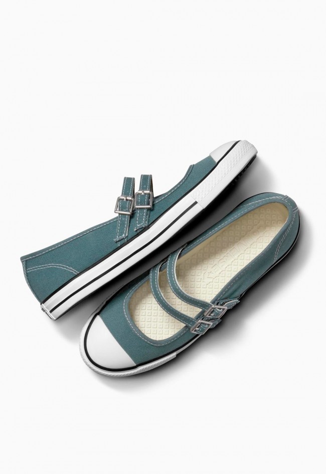 Deportivo de mujer verde Converse chuck taylor all star dainty mary jane