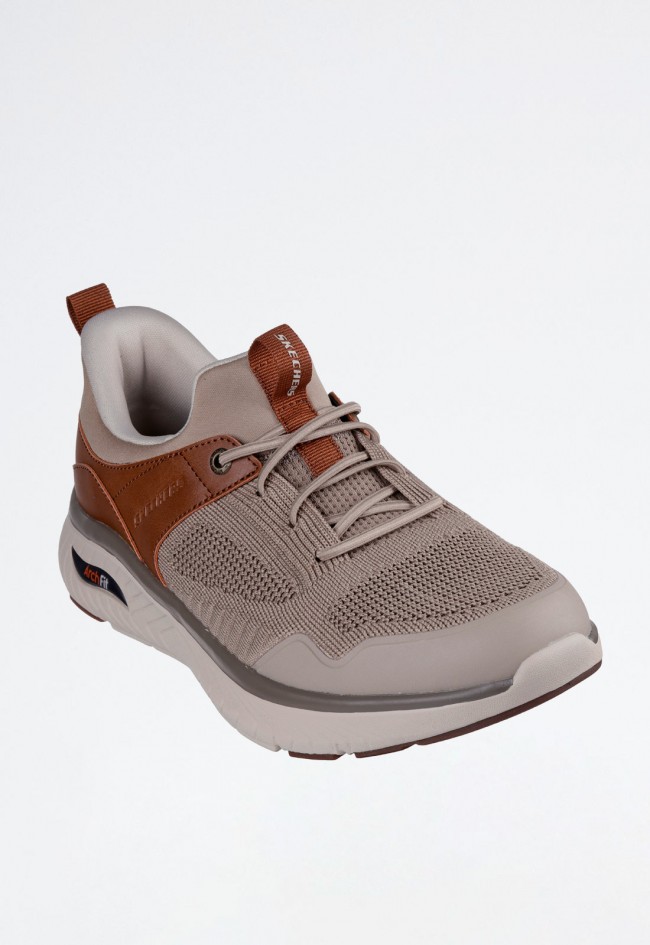 Deportivo de hombre marrón Skechers 205340