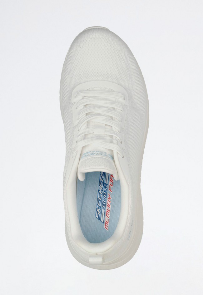 Deportivo vegano de mujer en malla con Memory Foam – estilo moderno y comodidad total | SKECHERS BOBS Squad Chaos