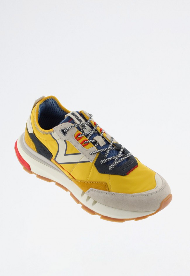 Sneakers unisex mostaza con suela WING EVO confort ligero y diseño retro VICTORIA 8811100
