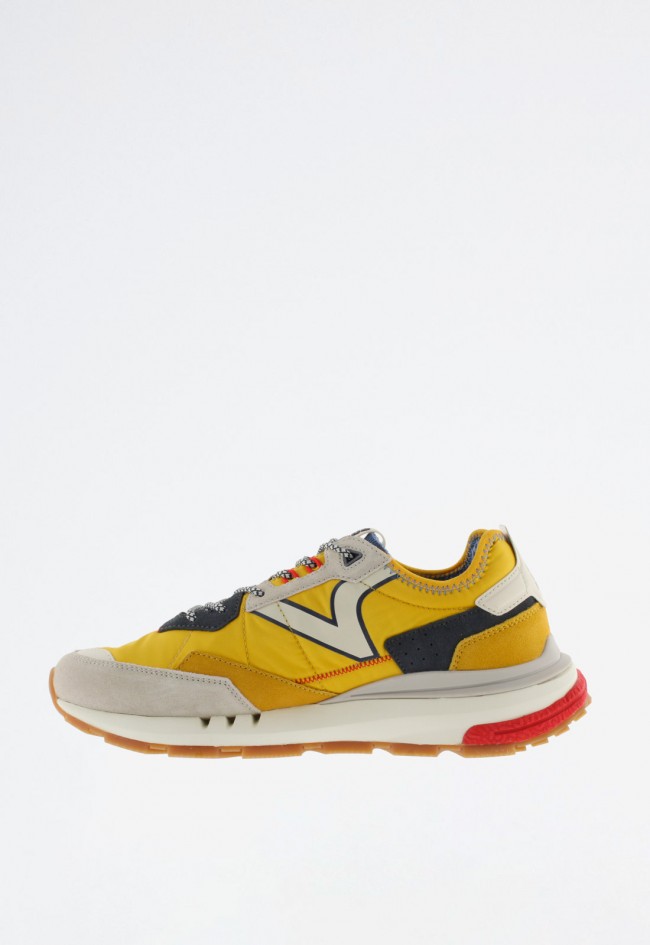 Sneakers unisex mostaza con suela WING EVO confort ligero y diseño retro VICTORIA 8811100