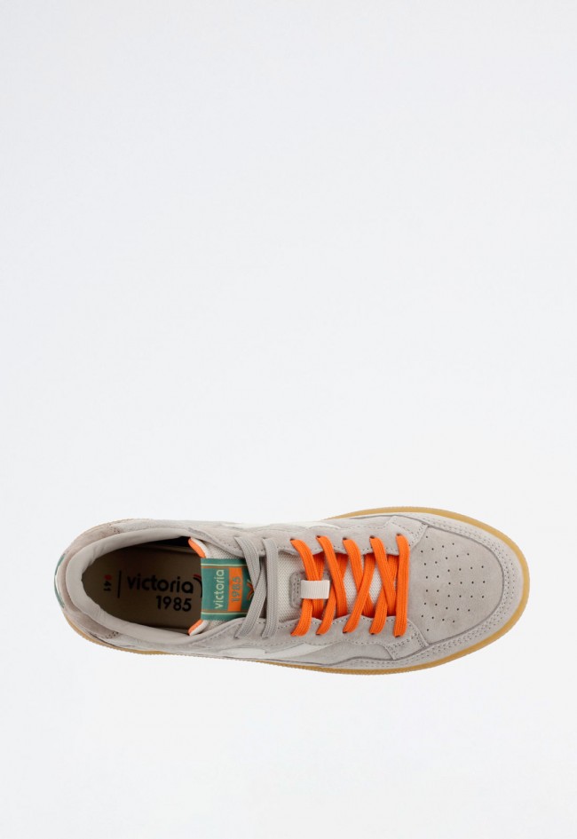 Deportivo de hombre taupe Victoria SMASH SUEDE COLOR 8806107