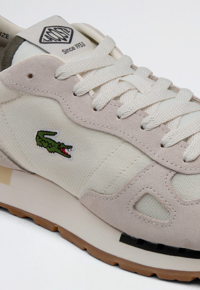Deportivo de hombre blanco Lacoste  partner 70s