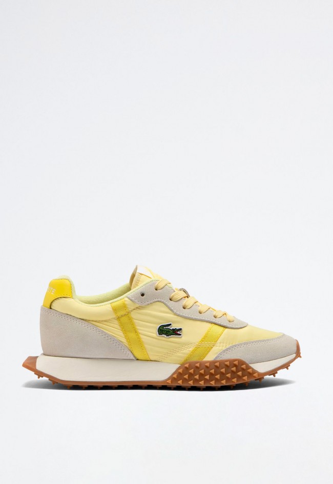 Deportivo de mujer amarillo Lacoste  l-spin evo