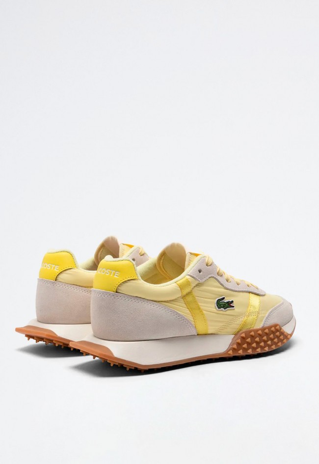 Deportivo de mujer amarillo Lacoste  l-spin evo