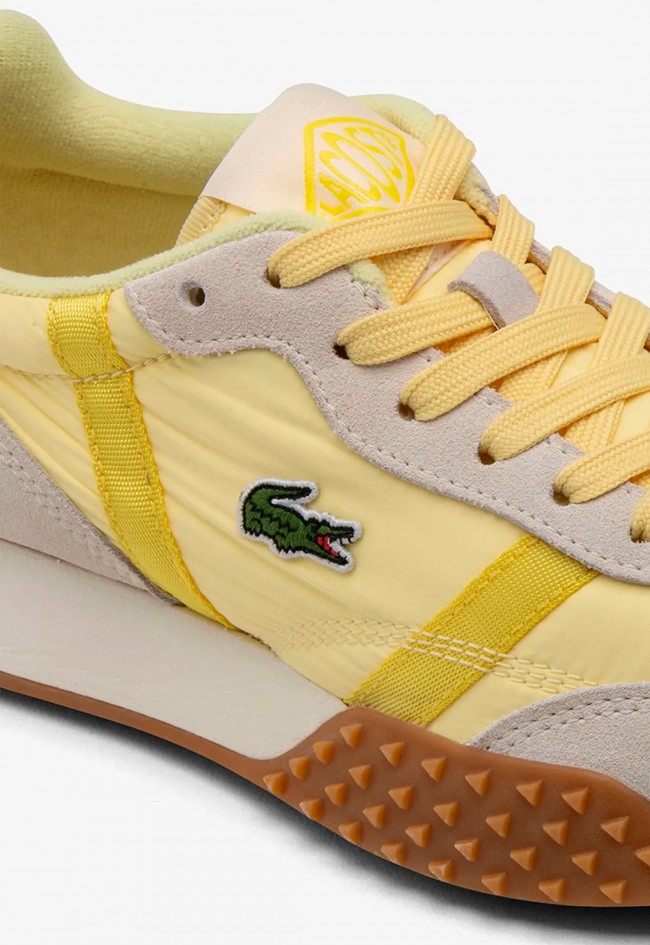 Deportivo de mujer amarillo Lacoste  l-spin evo