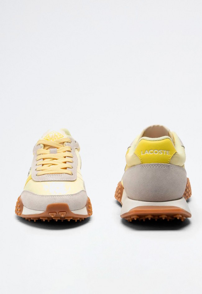Deportivo de mujer amarillo Lacoste  l-spin evo