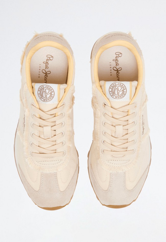 Deportivo de mujer beige Pepe Jeans pls40034