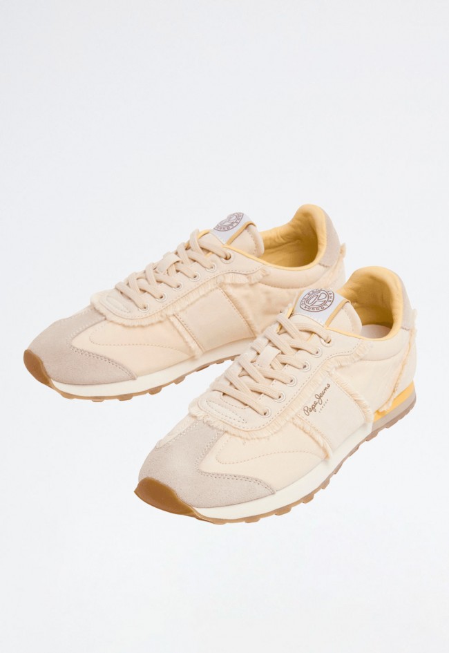 Deportivo de mujer beige Pepe Jeans pls40034