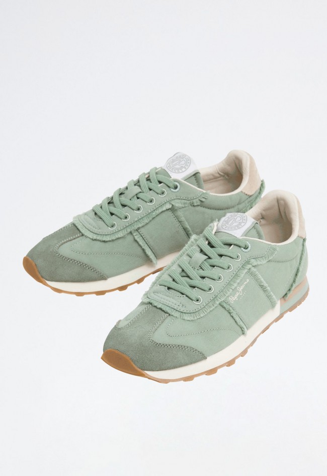 Deportivo de mujer verde Pepe Jeans pls40034