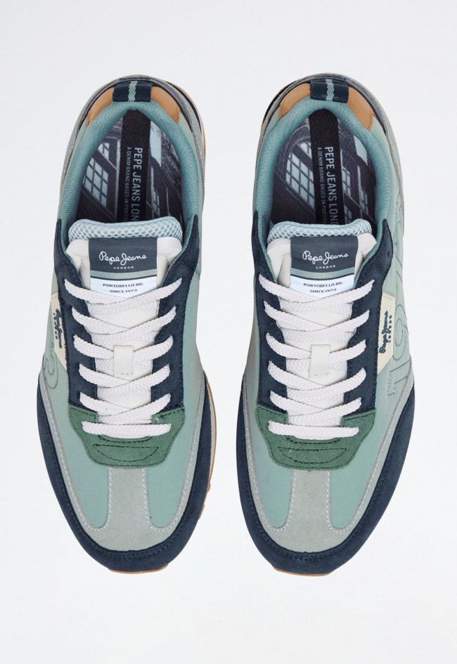 Deportivo de hombre verde Pepe Jeans pms60035