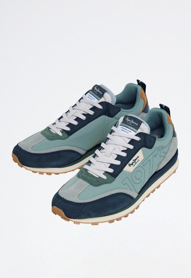 Deportivo de hombre verde Pepe Jeans pms60035