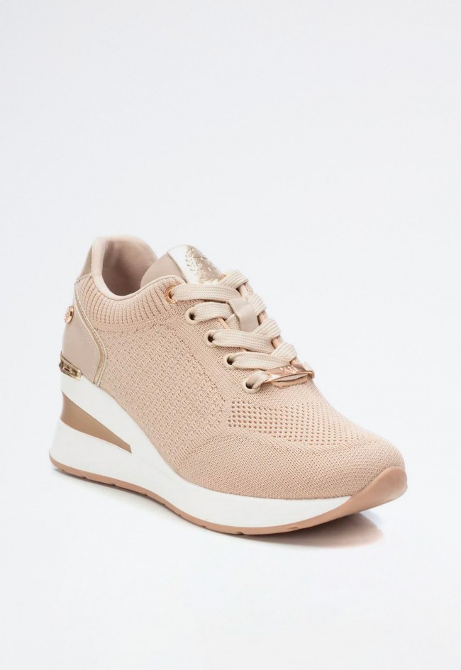 Deportivo de mujer beige Xti 143721