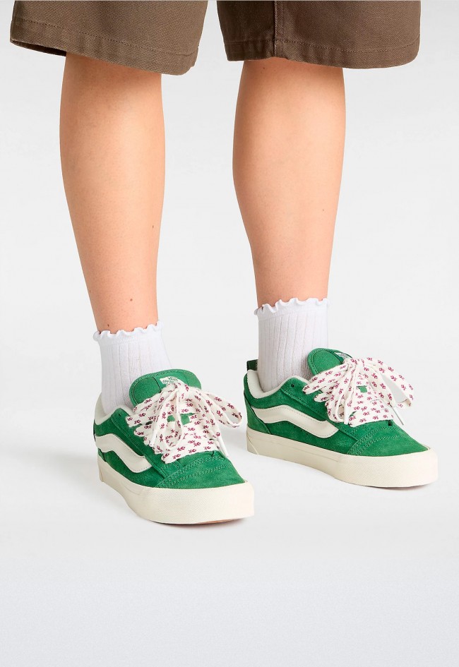 Deportivo de mujer verde VANS knu skool