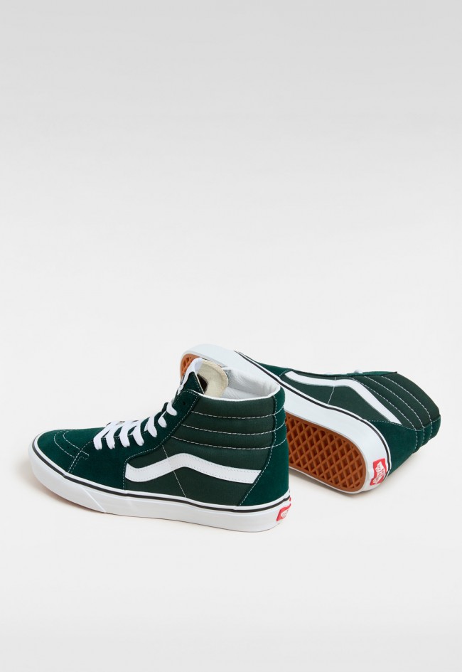 Deportivo de mujer verde VANS sk8-hi