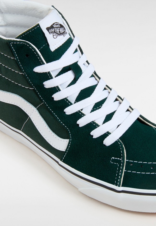 Deportivo de mujer verde VANS sk8-hi