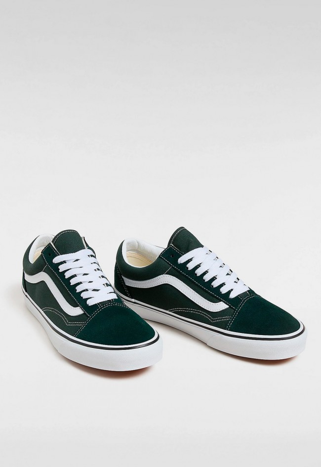 Deportivo de hombre verde VANS old skool