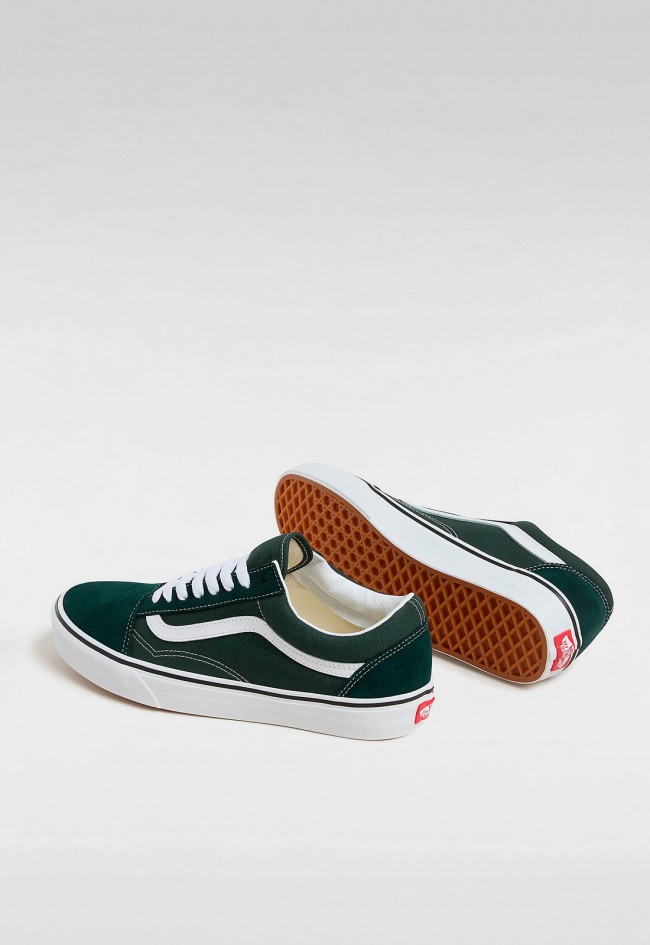 Deportivo de hombre verde VANS old skool