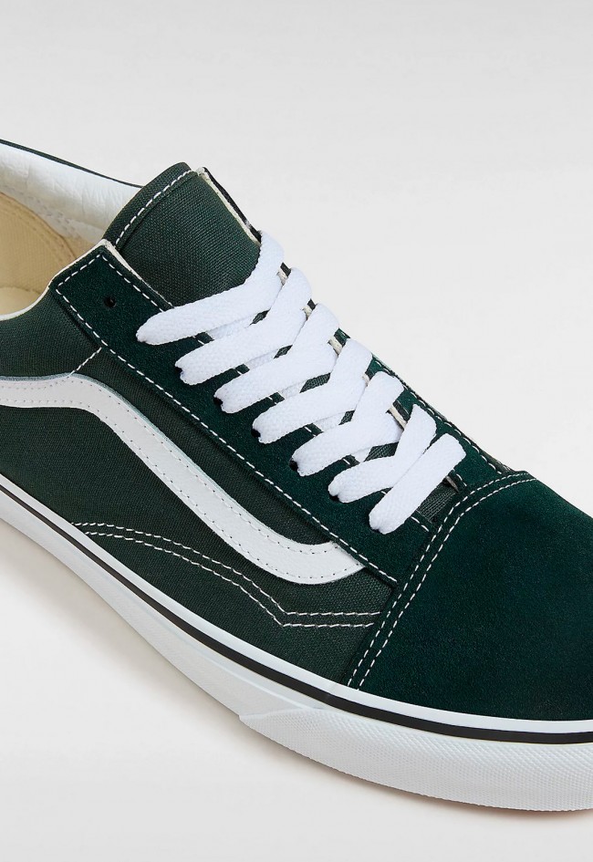 Deportivo de hombre verde VANS old skool