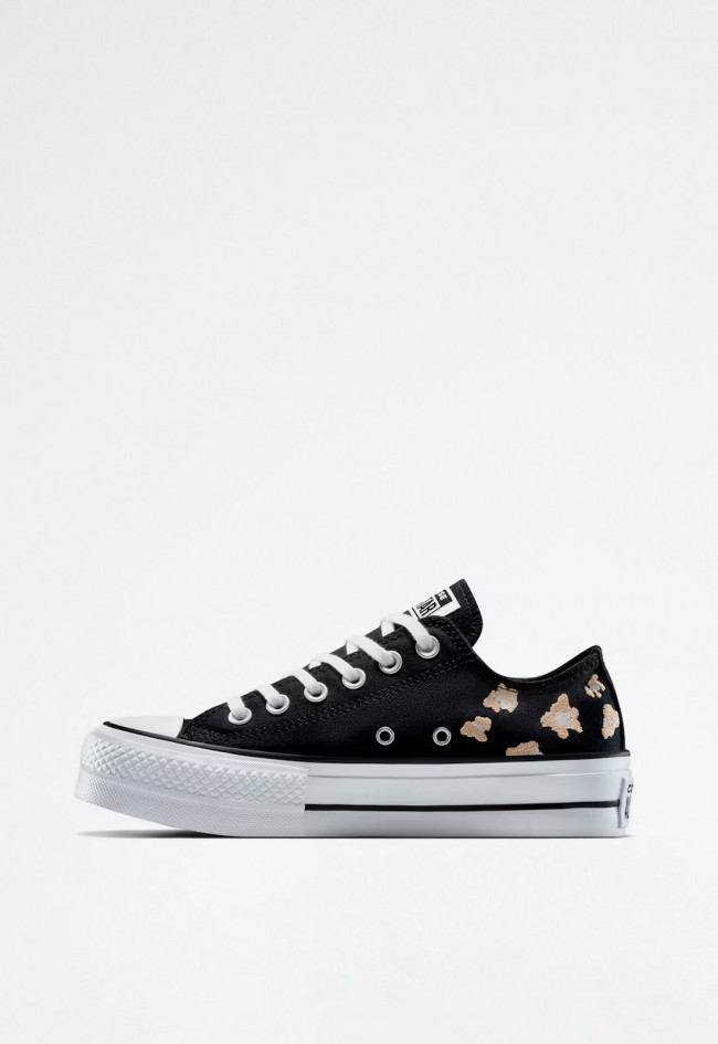 Deportivo de mujer negro Converse chuck taylor all star lift Animal Print