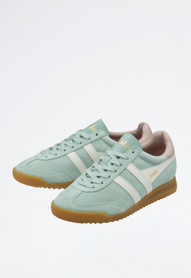 Deportivo de mujer agua Gola torpedo suede